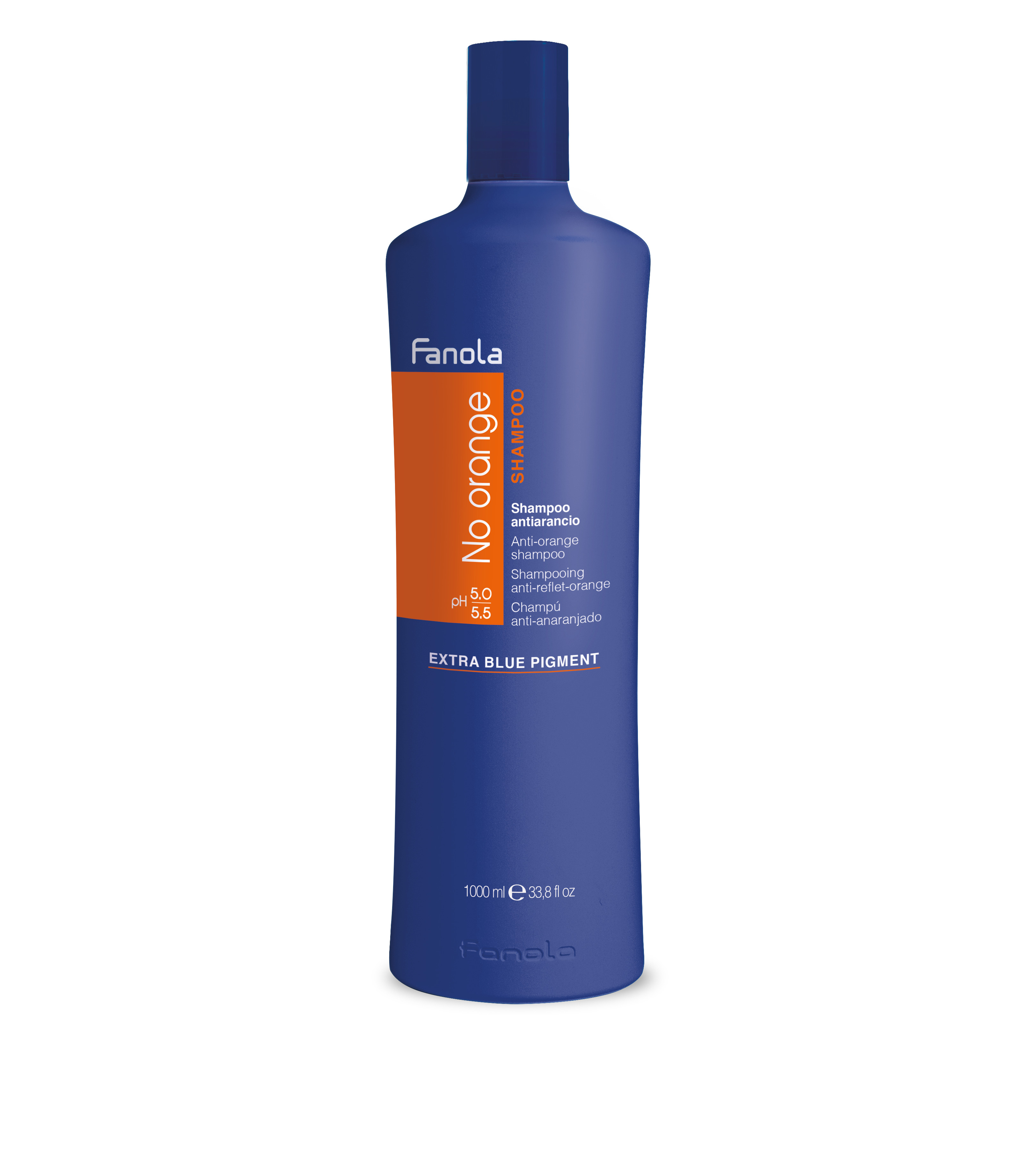 Fanola No-Orange Shampoo — антиоранжевый шампунь, 1000 мл